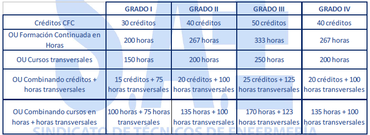 SERGAS CONVOCATORIA 2025 CARRERA PROFESIONAL